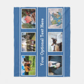 Decken IHRER 6 FOTO- u. TEXT-Fleece (Vorderseite)