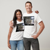 Decken-Katze gegen Keller-Katze T-Shirt (Unisex)