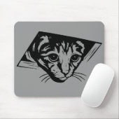 Decken-Katze Mousepad (Mit Mouse)