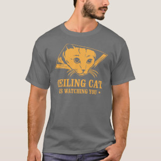 Decken-Katze passt Sie auf T-Shirt