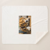 Decken mit Hund (Vorderseite (Horizontal))