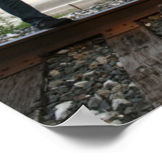 Decken Sie Ihr Tracks Poster (Ecke)