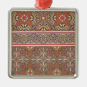 Deckenarabesken von der Moschee von EL-Bordeyny, Silbernes Ornament