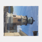 Deckenbelag Split Rock Lighthouse Fleecedecke (Vorderseite (Horizontal))