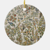 Deckendekoration mit Blumen und Vögeln (Mosaik) Keramik Ornament (Hinten)