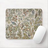 Deckendekoration mit Blumen und Vögeln (Mosaik) Mousepad (Mit Mouse)