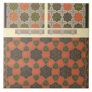 Deckendekoration vom Haus von Beyt EL-Tchel Fliese