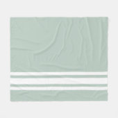 Deckenleder im französischen Stil mit Streifen Fle Fleecedecke (Vorderseite (Horizontal))