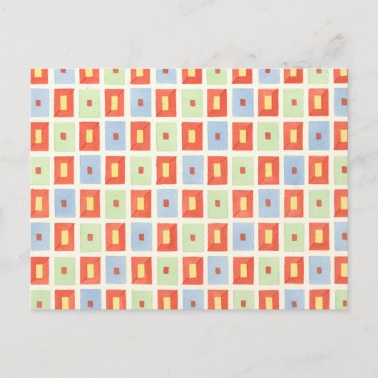Deckenmalerei aus dem ägyptischen Grab Postkarte (Vorderseite)