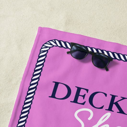 Deckhand-ID402 für die Marine Strandtuch (Beispiel)