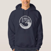 Deckhands Do It In Rough Seas Funny Fishing Hoodie (Vorderseite)