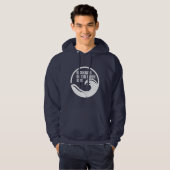 Deckhands Do It In Rough Seas Funny Fishing Hoodie (Vorne ganz)