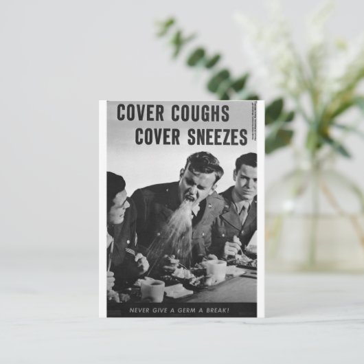 Deckhustenverspannungen Postkarte (Stehend Vorderseite)