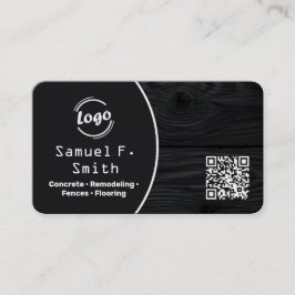 Decking and Fencing Custom QR Visitenkarte