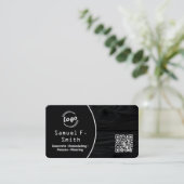 Decking and Fencing Custom QR Visitenkarte (Stehend Vorderseite)