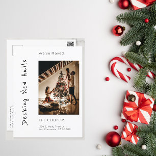 Decking New Halls Weihnachten Wir haben Foto versc Postkarte