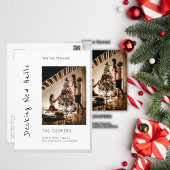 Decking New Halls Weihnachten Wir haben Foto versc Postkarte