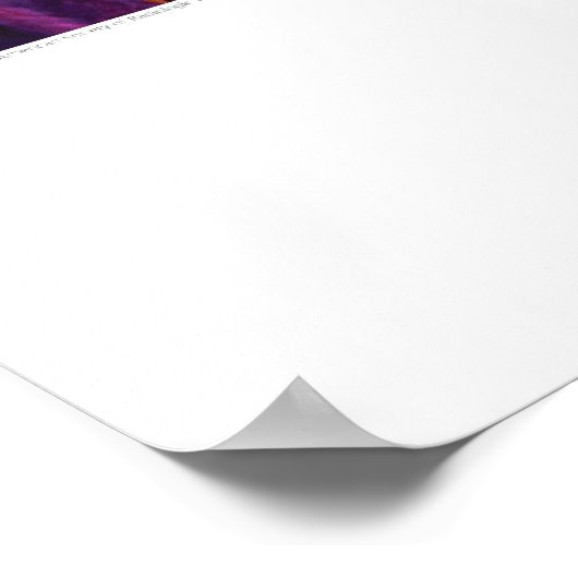 Deckkunst - Strahlungsmaßnahmen - Lambert Poster (Ecke)