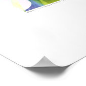 Deckkunst - Subatomar - Schilf Poster (Ecke)