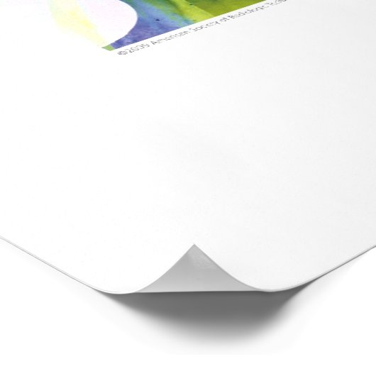 Deckkunst - Subatomar - Schilf Poster (Ecke)