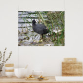 Deckmantel auf dem Riverbank-Poster Poster (Küche)