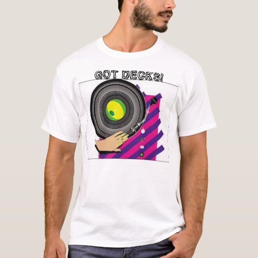 decks203, GOT PLATTFORMEN! T-Shirt (Vorderseite)