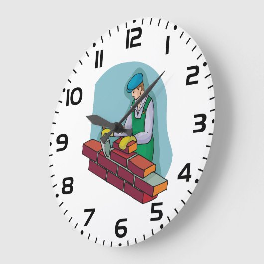 Deckschicht Große Wanduhr (Winkel)