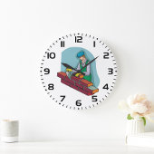 Deckschicht Große Wanduhr