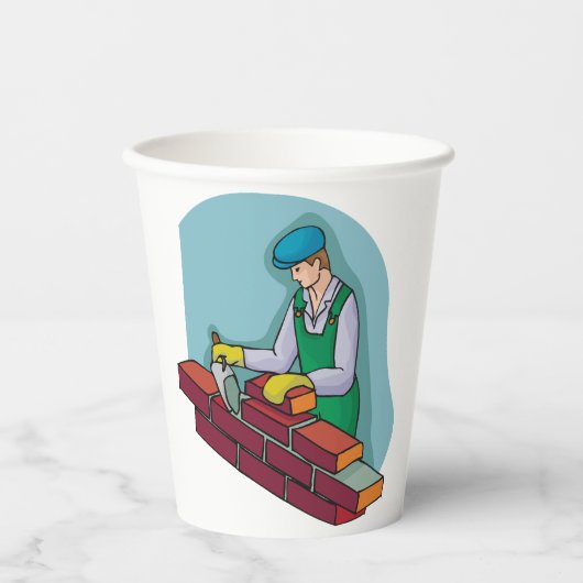 Deckschicht Pappbecher (Vorderseite)