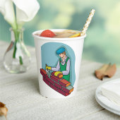 Deckschicht Pappbecher