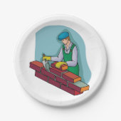 Deckschicht Pappteller (Vorderseite)