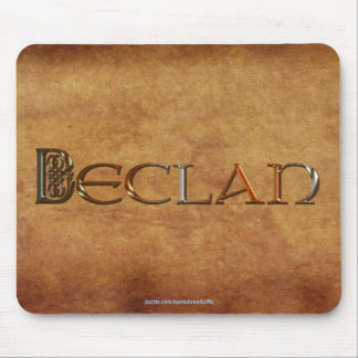 DECLAN Name Markenbezeichnung Personalisiertes Ges Mousepad