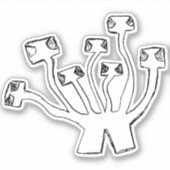 Declan's Hydra Aufkleber (Vorderseite)