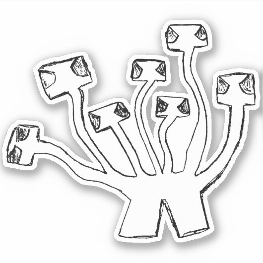 Declan's Hydra Aufkleber (Vorderseite)