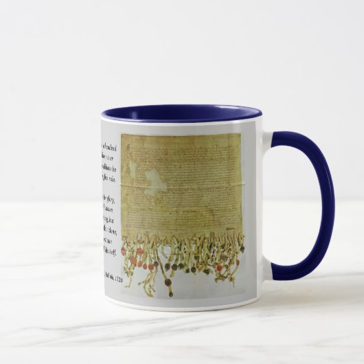 Declaration of Arbroath Geschenktasse Tasse (Rechts)