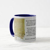 Declaration of Arbroath Geschenktasse Tasse (Vorderseite Links)