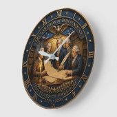 Declaration of Independence 250th Anniversary Große Wanduhr (Winkel)