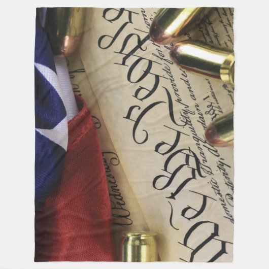 Declaration of Independence   Fleecedecke (Vorderseite)