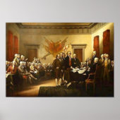Declaration of Independence John Trumbull Poster (Vorne)