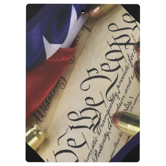 Declaration of Independence Klemmbrett (Rückseite)