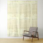 Declaration of Independence Pattern  Wandteppich (Beispiel)