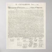 Declaration of Independence Poster (Vorne)