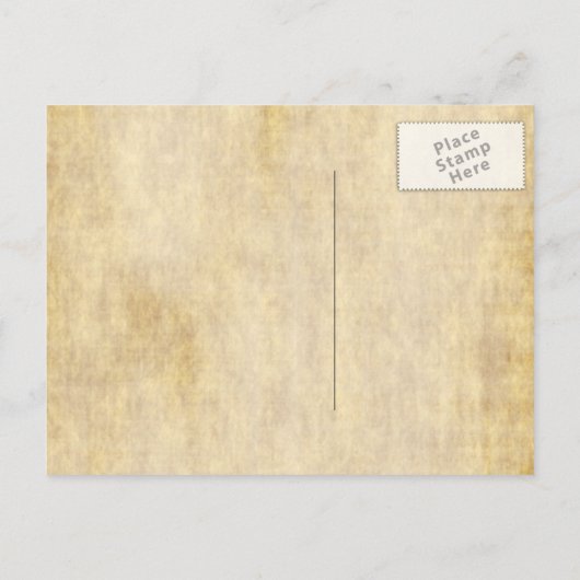 Declaration of Independence Postkarte (Rückseite)