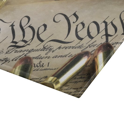 Declaration of Independence Schneidebrett (Ecke)