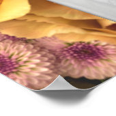 Declaration of Love Yellow Rose Picture Poster (Ecke)