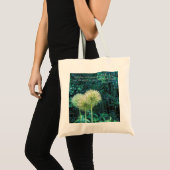 Declarations Images Allium Flowers tote bag Tragetasche (Vorderseite (Produkt))
