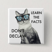 Declaw nicht button (Vorderseite)