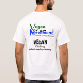 declawing ist inhumane Verstümmelung! T-Shirt (Rückseite)