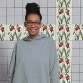 Deco degli Crocus Art Nouveau Art Deco Fliese