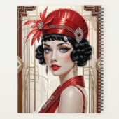 Deco Dreams Flapper Girl Planer (Rückseite)